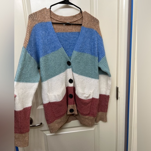 Oversized American Eagle Cardigan - Picture 2 of 6